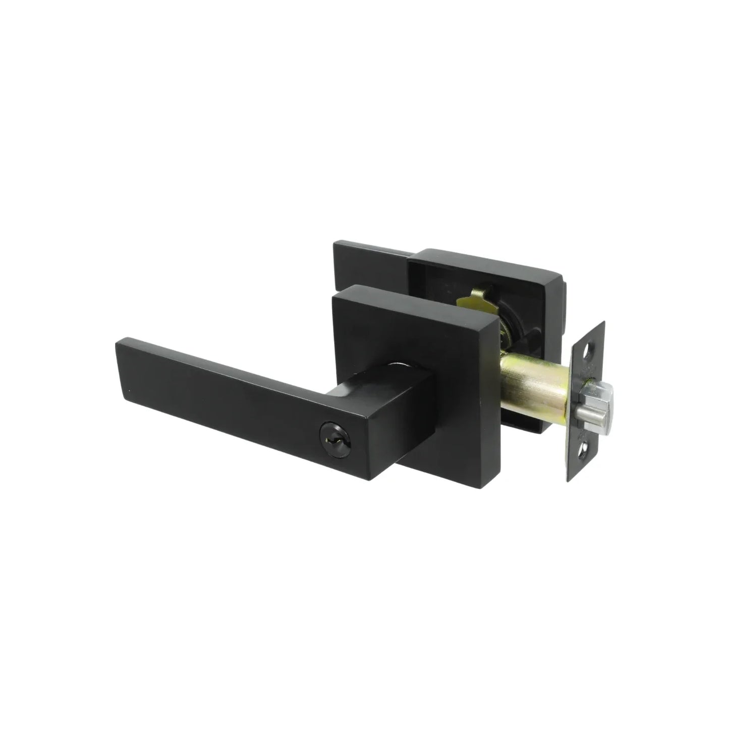 Cerradura/Chapa entrada principal/recámara negro mate Milán 1607