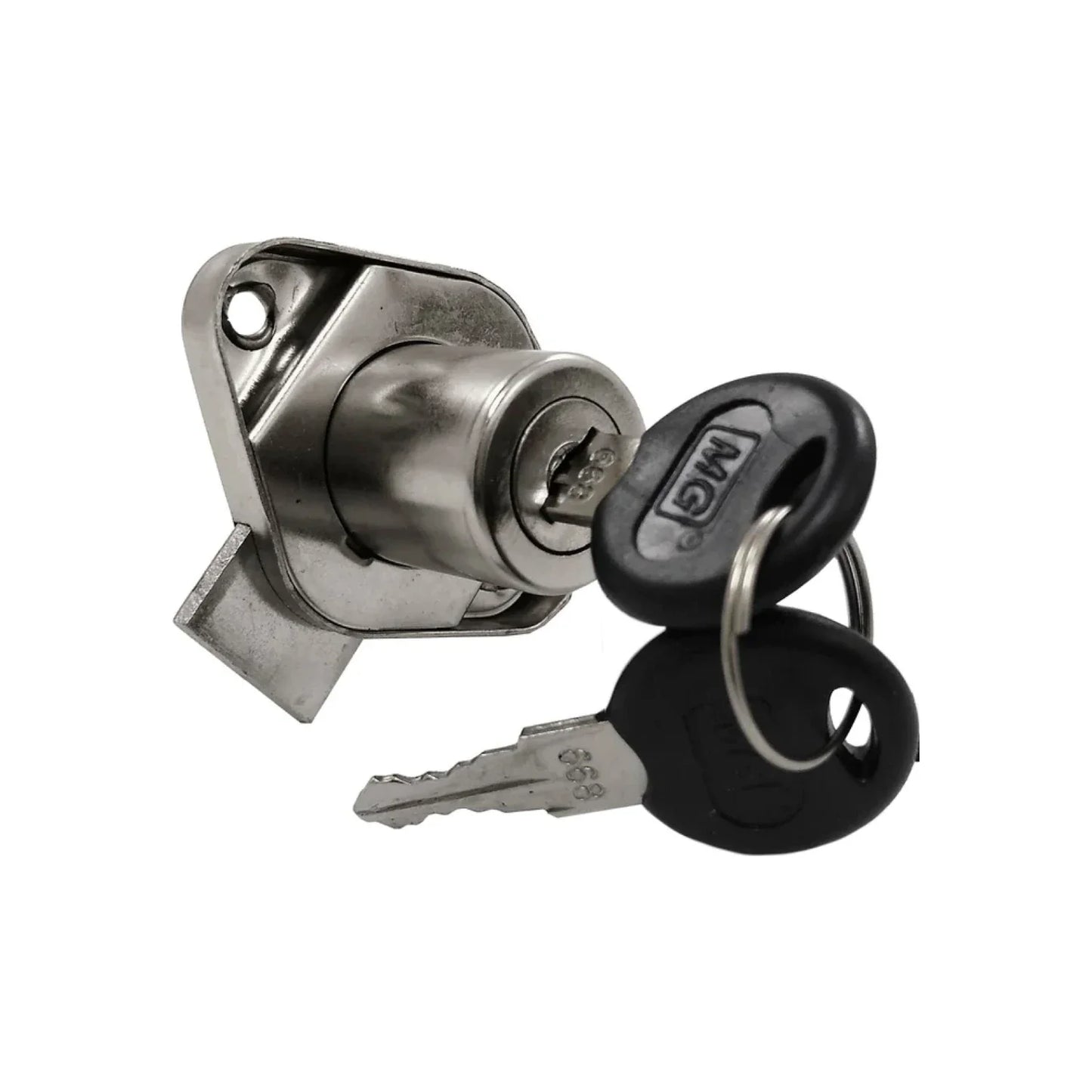 Cerradura/Chapa para cajón cromada MG 421XC