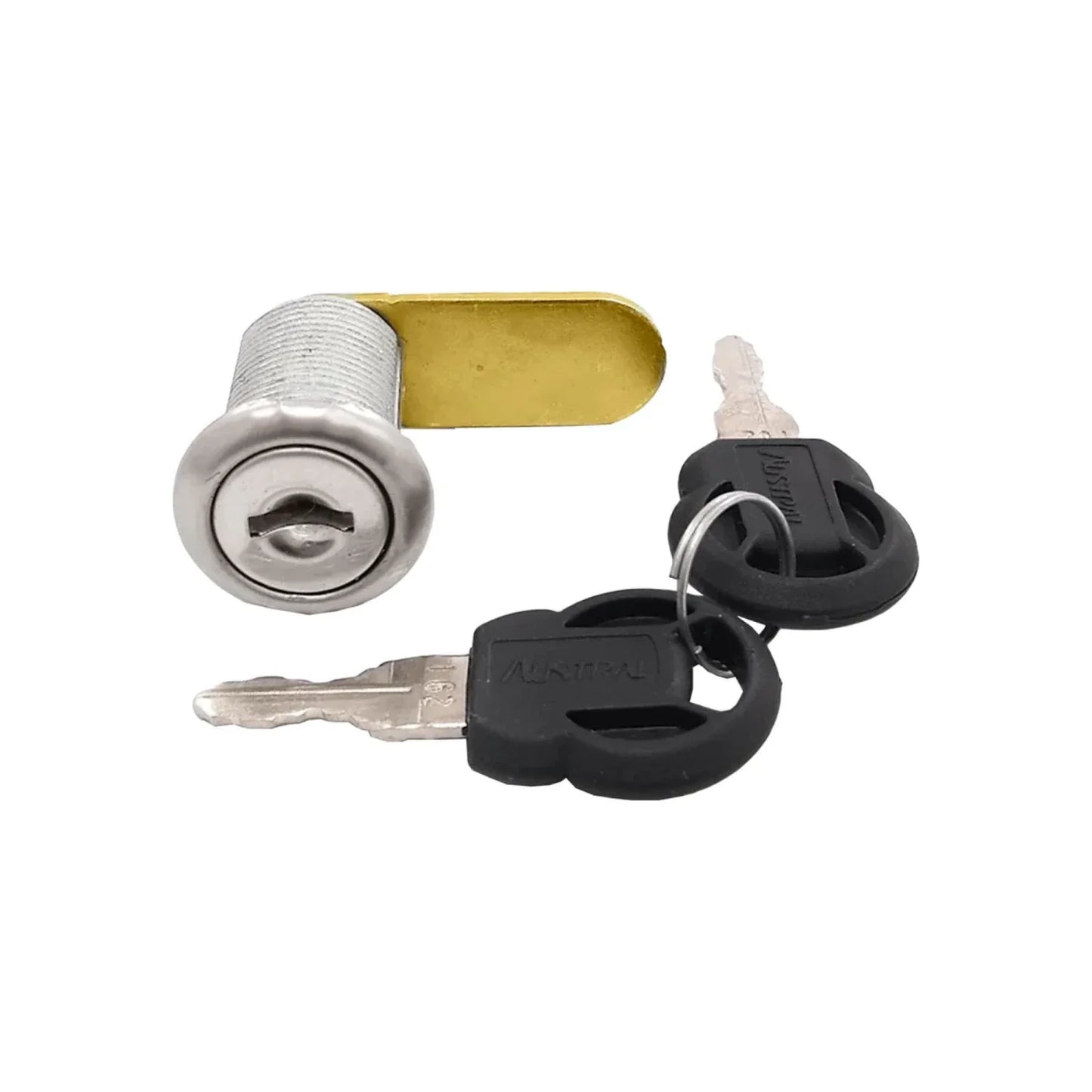 Cerradura/Chapa para cajón cromada Austral 450XC