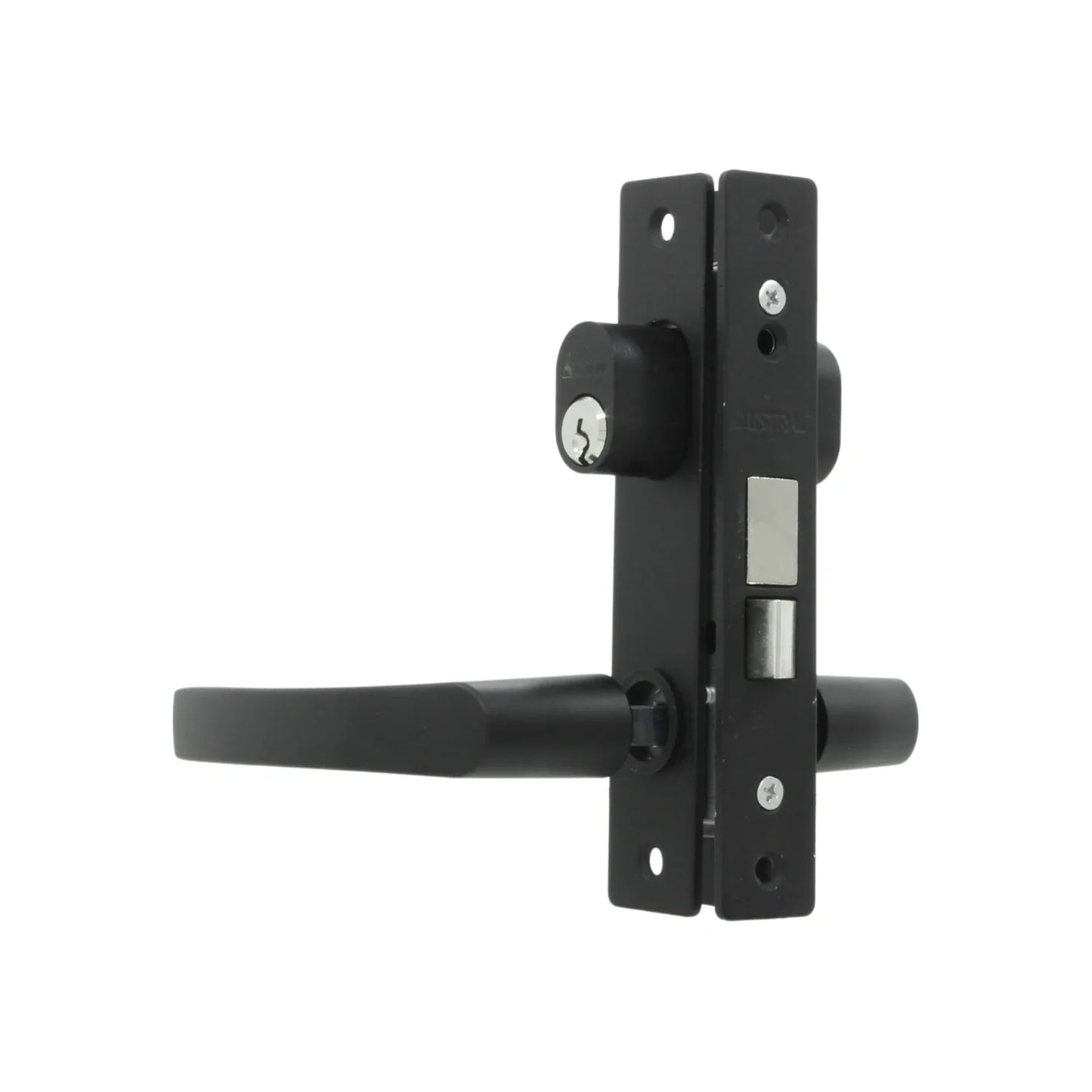 Cerradura/Chapa para puerta de aluminio negra Austral 639 CDN