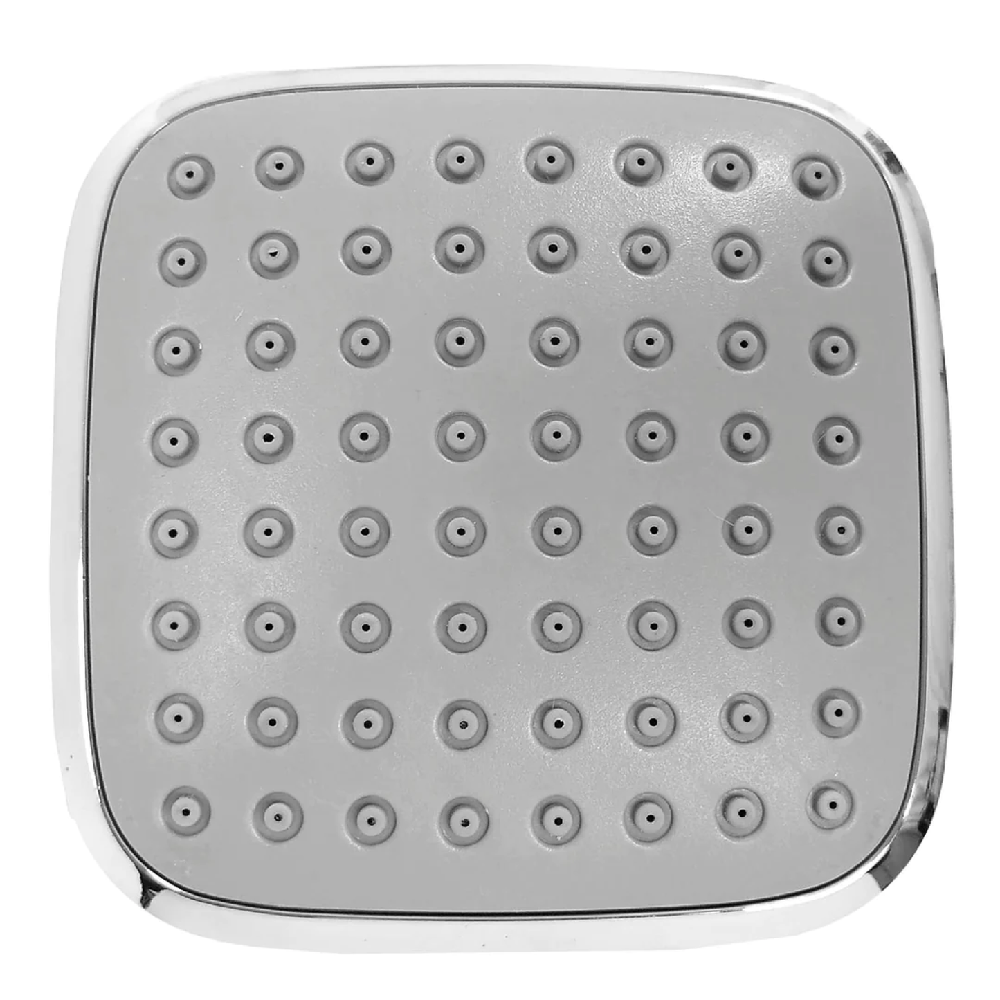 Regadera cuadrada 4" ABS cromada Valmex VP60.351 square