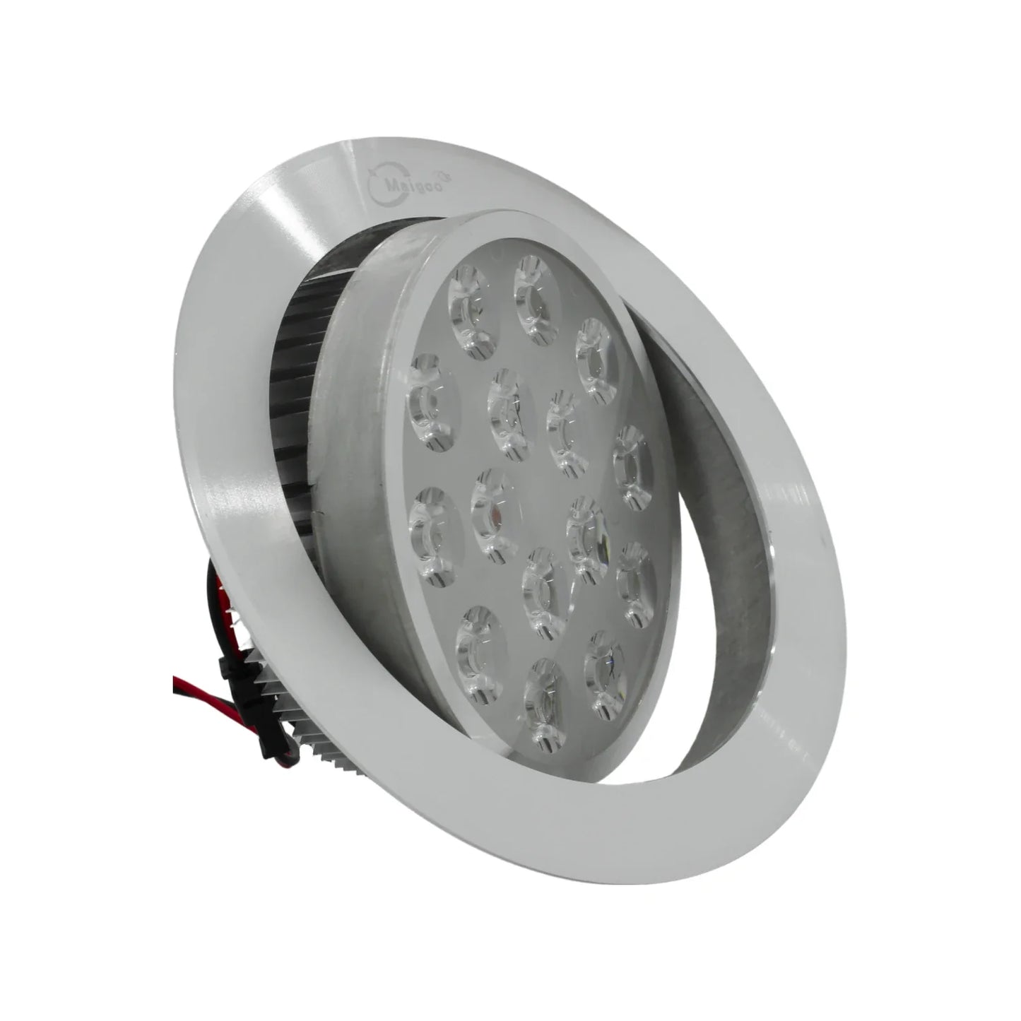 Lámpara panel 15 W redonda empotrar aluminio Maigoo MG02307