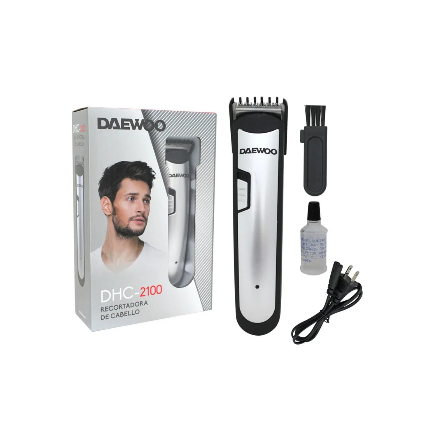 Cortadora de cabello con accesorios Daewoo DHC-2100