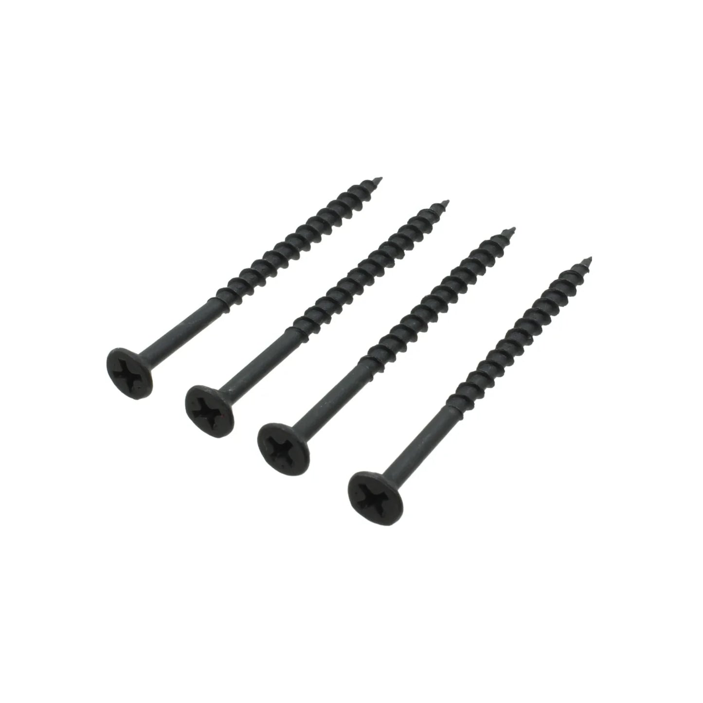 Pija para madera 8 x 2 1/2" negra plana Phillips Veker 15505