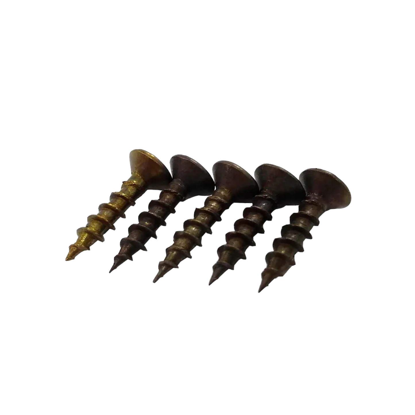 Pija para madera 6 x 5/8" latón antiguo Phillips 100 piezas Veker 15560