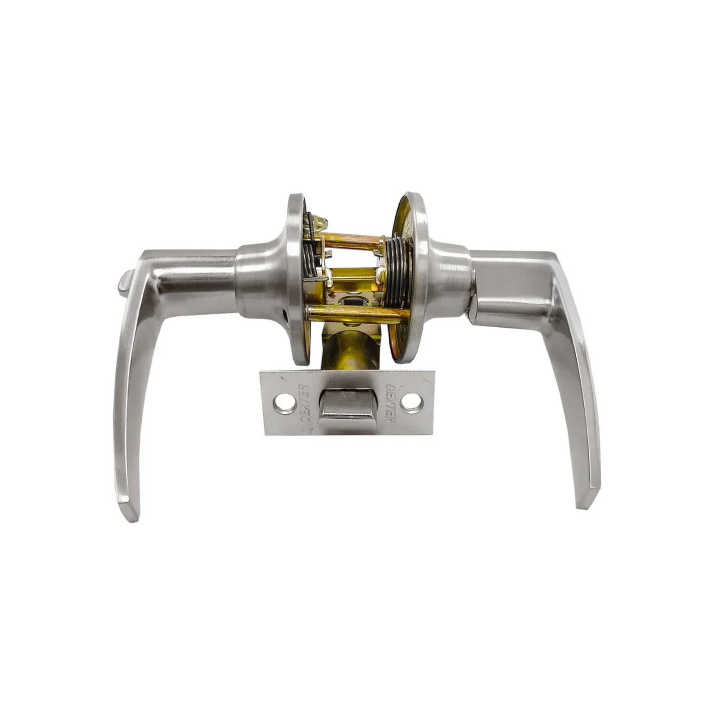 Cerradura/Chapa para baño de manija cromo Dexter 5829 ónix