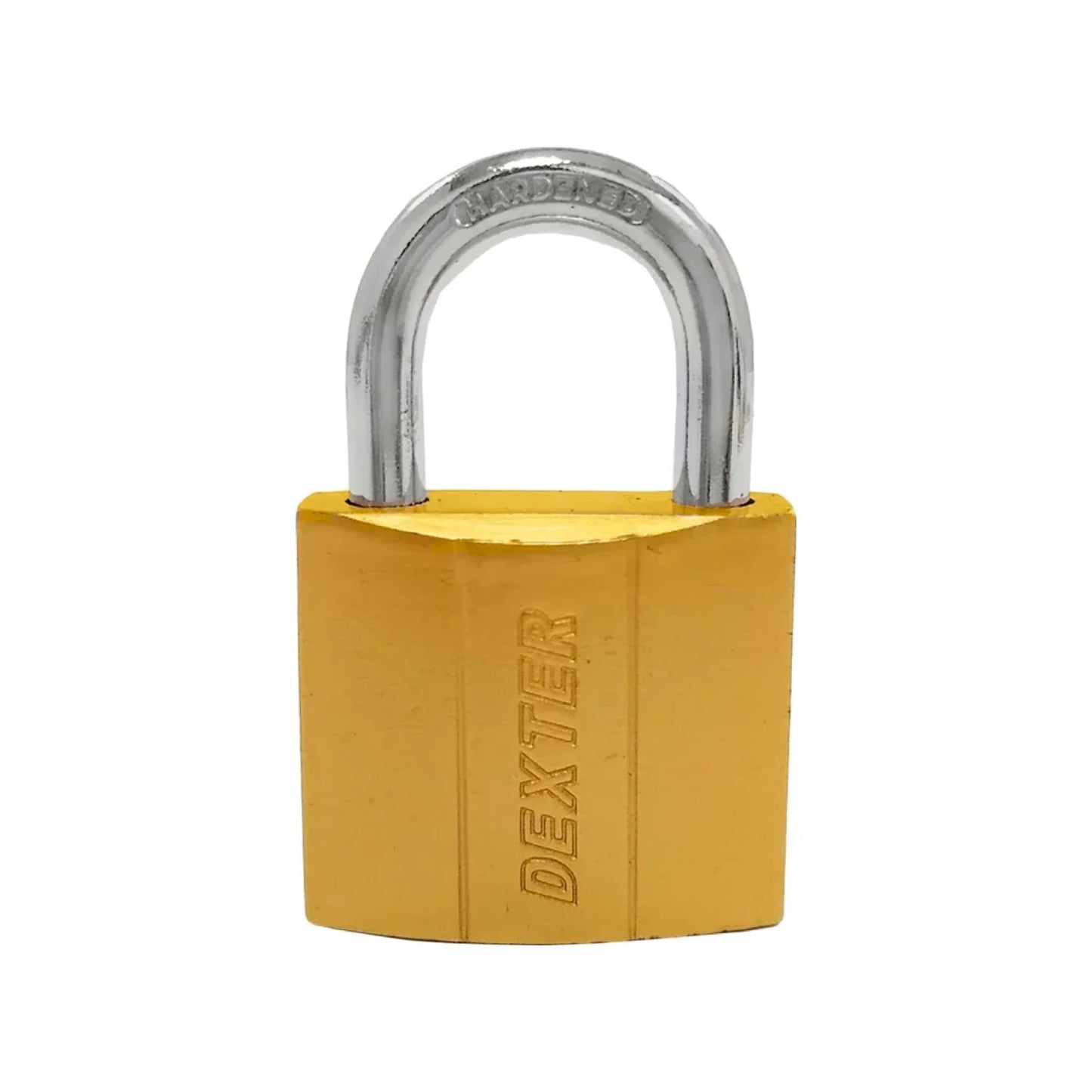 Candado 30 mm gancho corto dorado Dexter 16911
