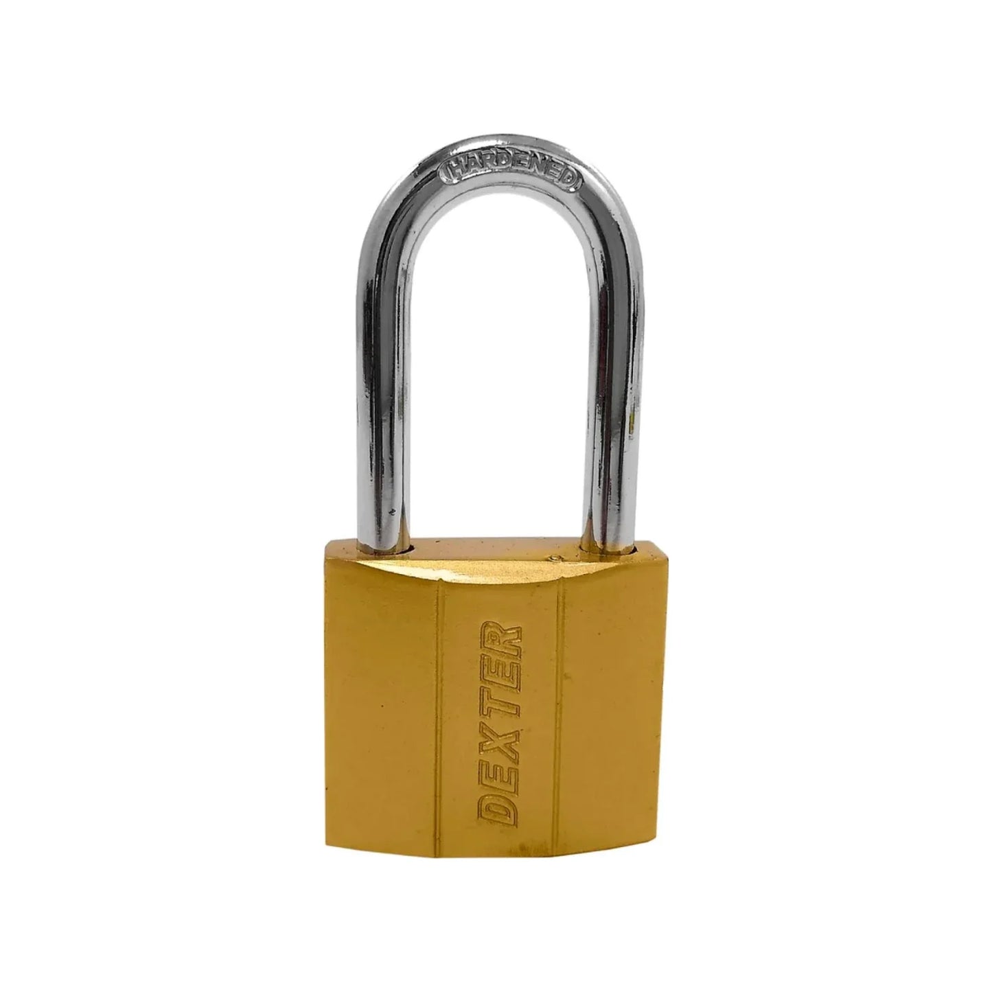 Candado 30 mm gancho largo dorado Dexter 16916