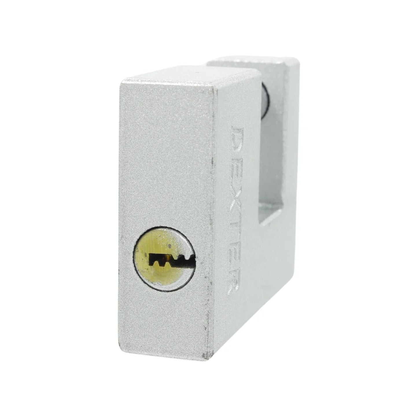 Candado 70 mm para cortina plata Dexter 16931