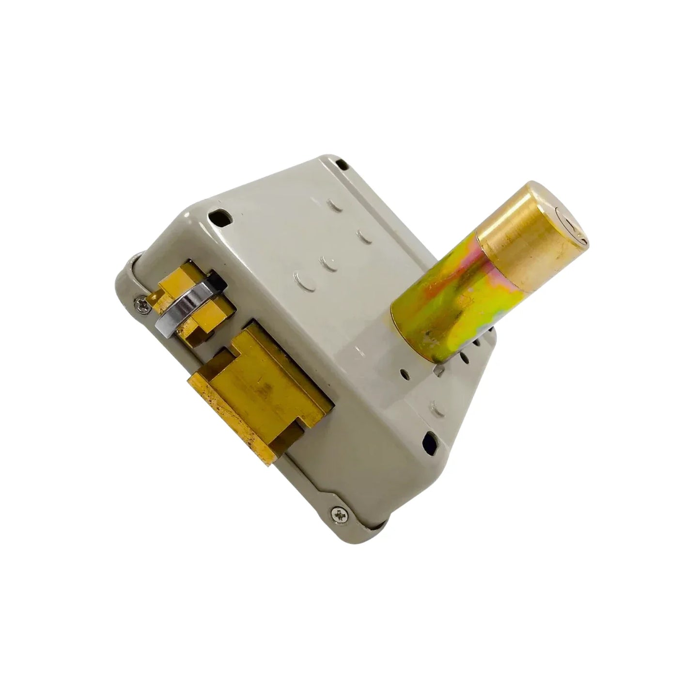 Cerradura/Chapa eléctrica sobreponer derecha beige Dexter 5809
