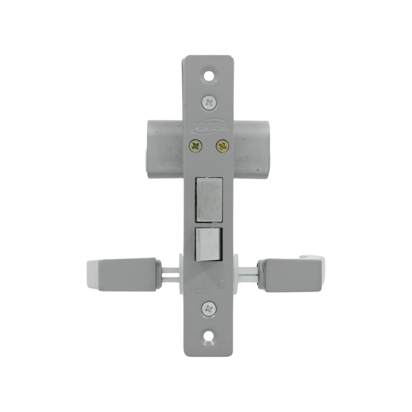 Cerradura/Chapa para puerta de aluminio gris Dexter 2006
