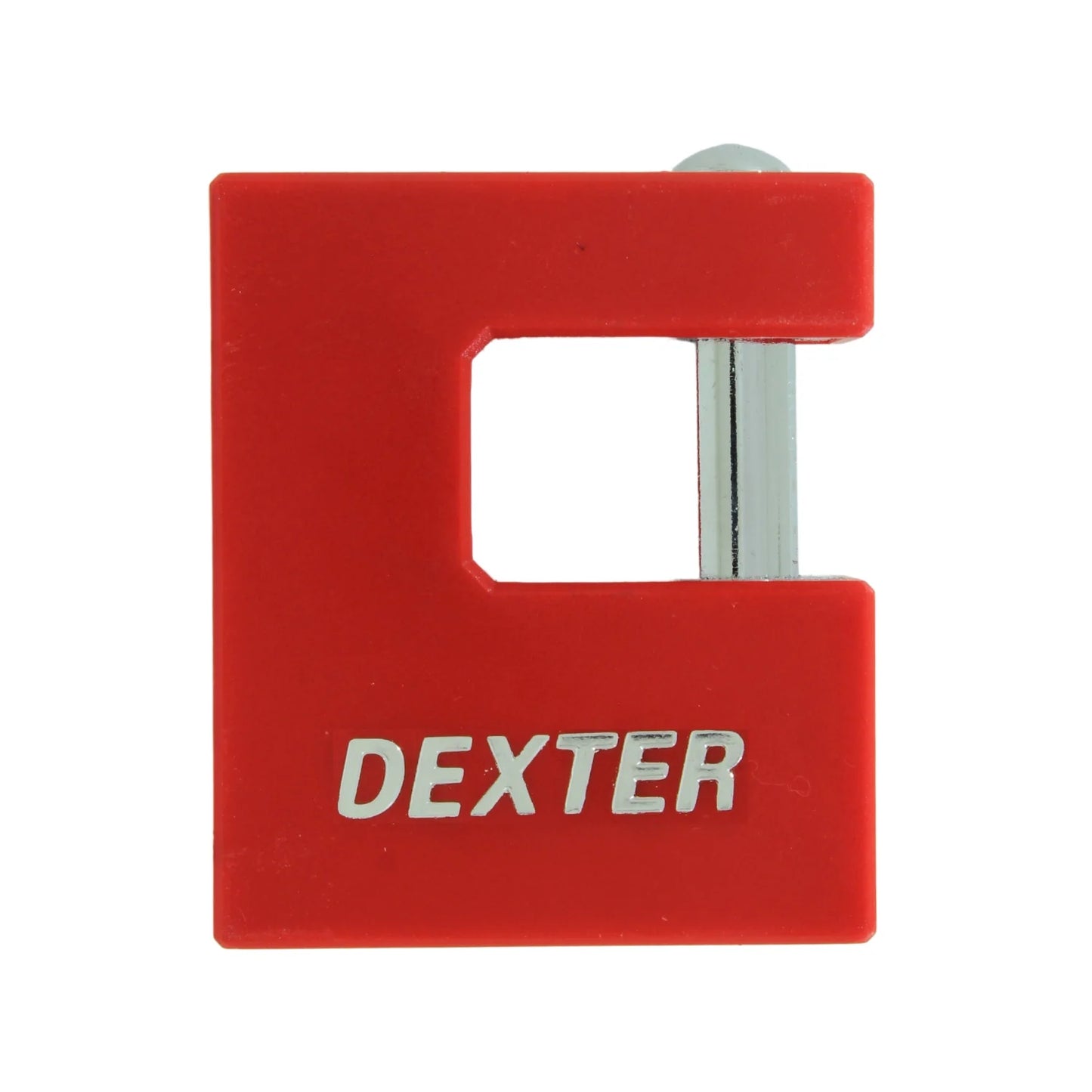 Candado 70 mm para cortina rojo Dexter 16935