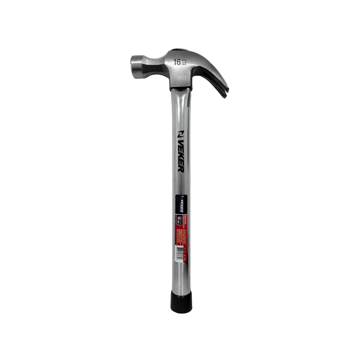 Martillo 16 oz curvo cabo tubular Veker 12316