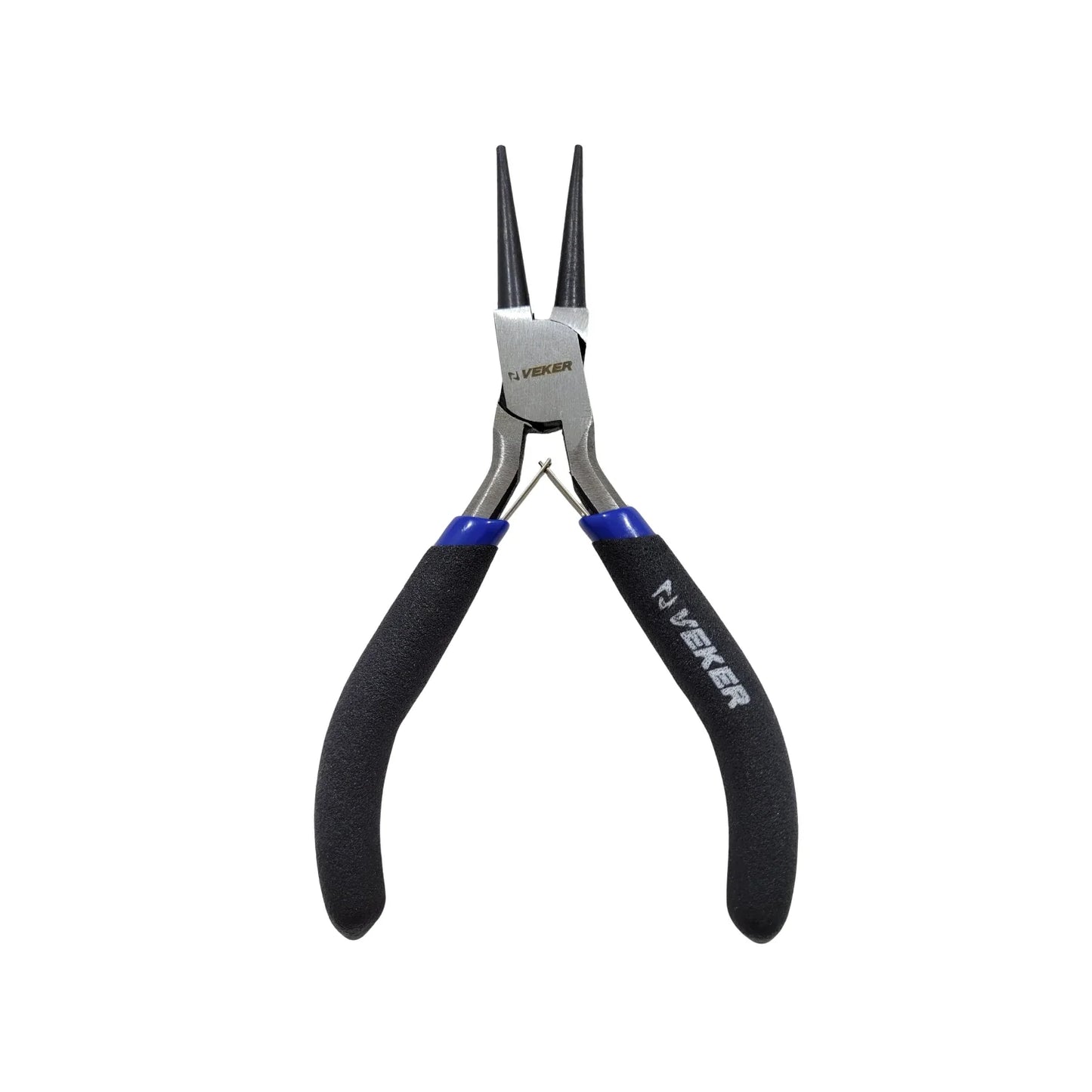 Pinza de punta redonda 5" mini Veker 12666