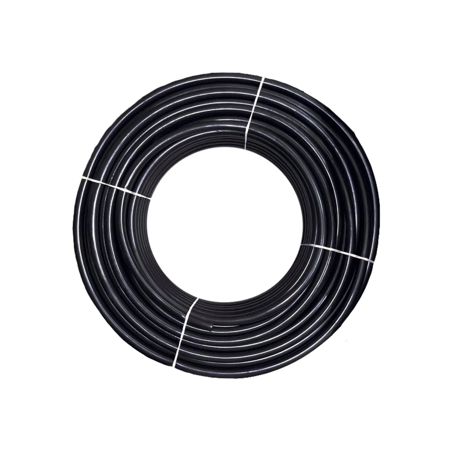 Poliducto negro 3/4" x 100m cédula 80 para sistemas de riego y agua