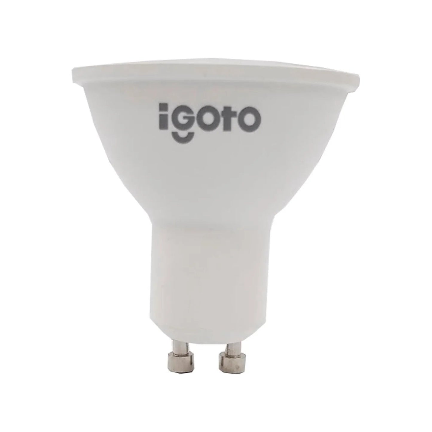 Foco reflector LED iGoto GU10 3W luz fría blanco para iluminación direccional y eficiente