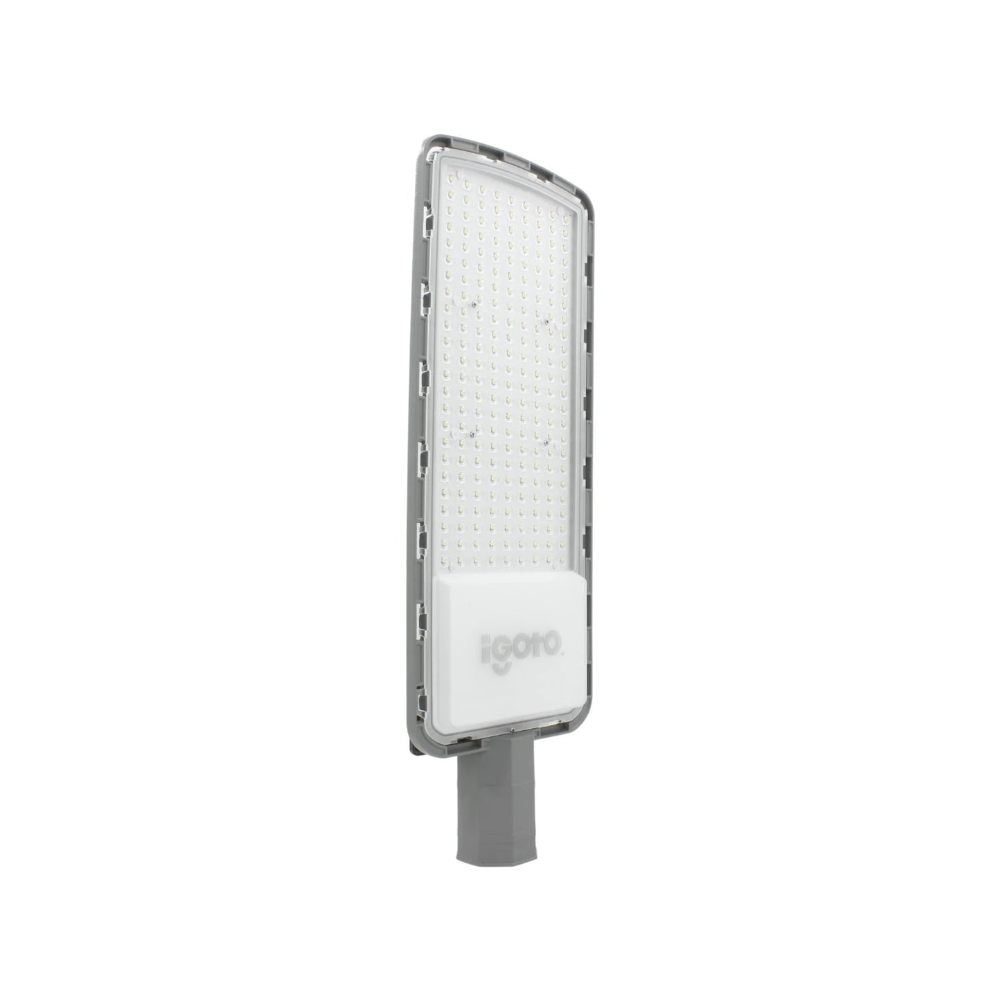 Reflector LED Igoto gris 200W para alumbrado exterior, alta potencia y eficiencia