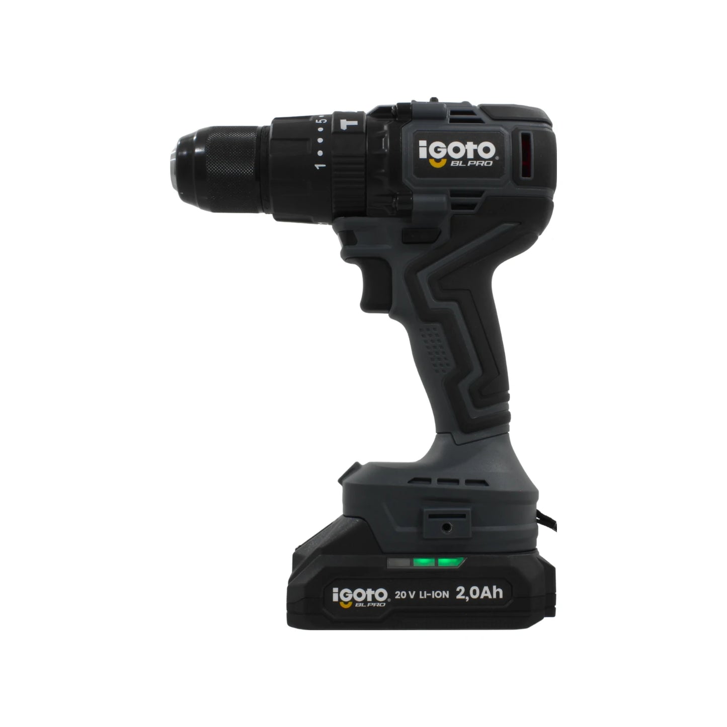 Atornillador inalámbrico Igoto 20 V 1/2" HI1001 BL PRO