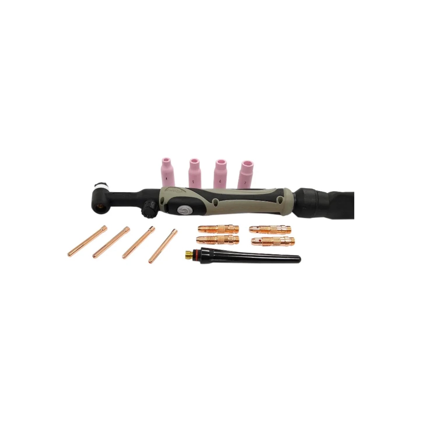 Antorcha TIG LIFT flexible 4.5 metros 2 pin Ax Tech WP262F