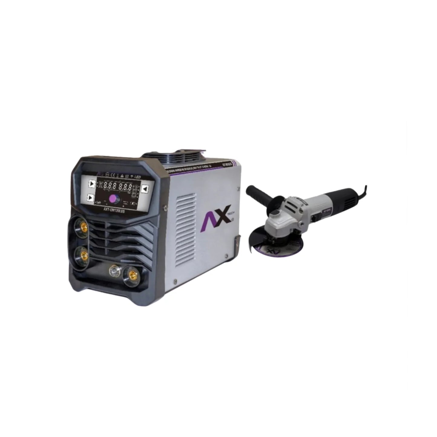 Soldadora/inversora 120 A TIG LIFT/MMA Axtech AXT-EM120LED