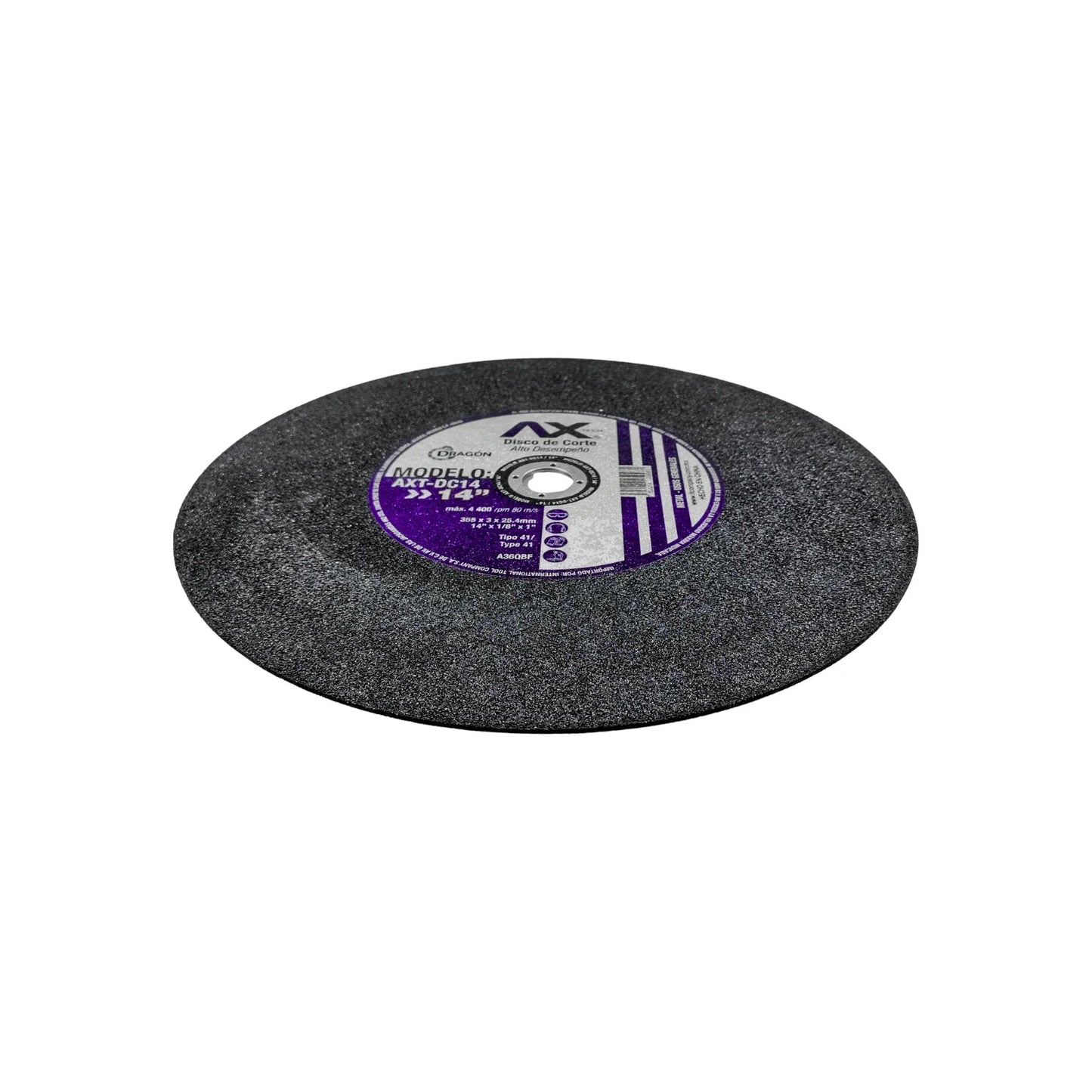 Disco 14" corte metal Axtech AXT-DC14
