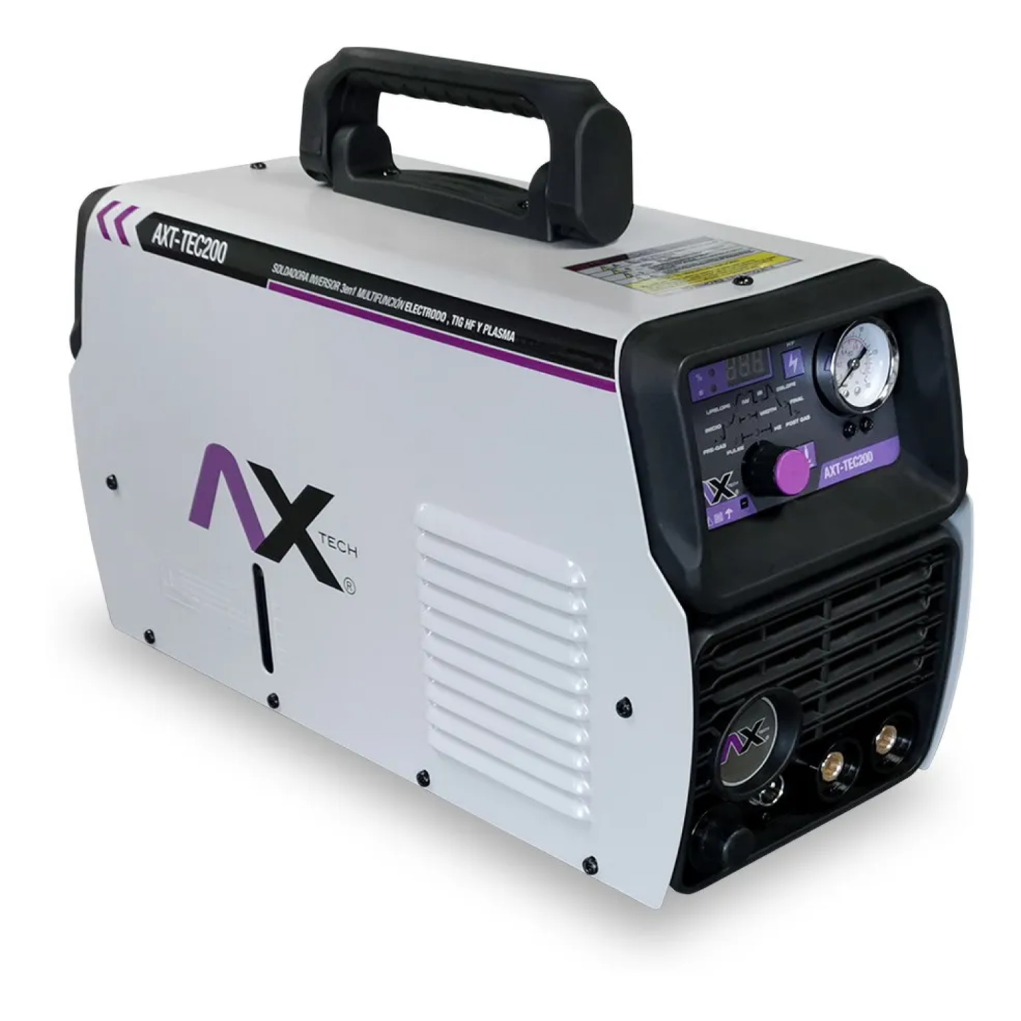 Soldadora/inversora 200 A TIG/electrodo/plasma Axtech TEC200