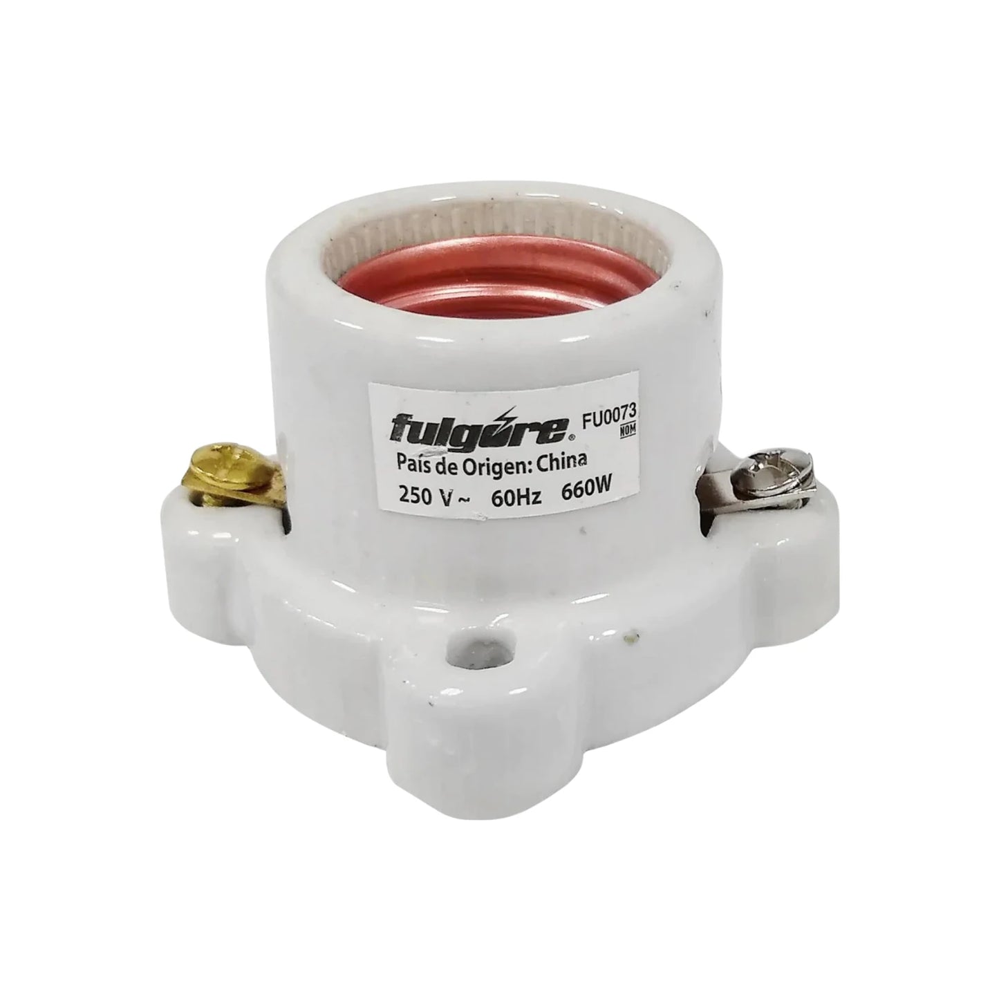 Socket cuadrado de porcelana Fulgore FU0073
