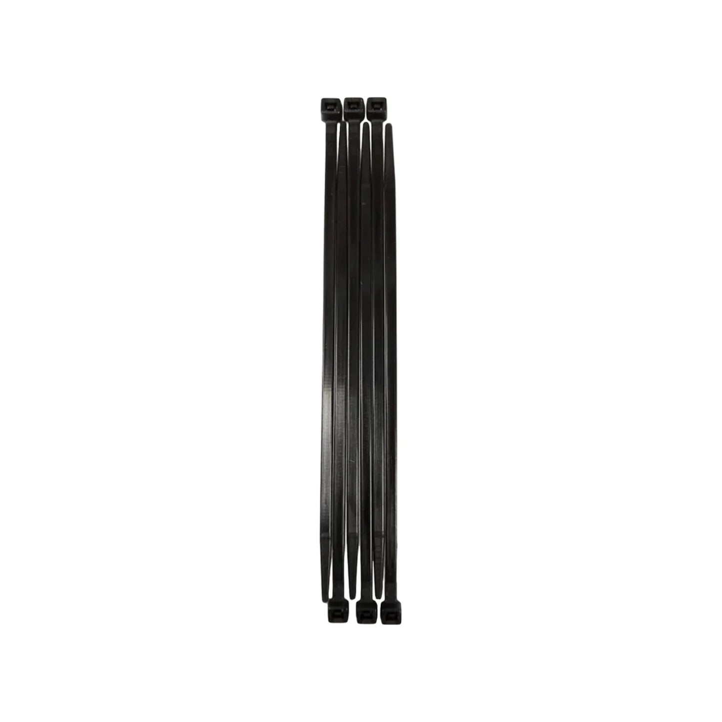 Cincho 6" (15.24 cm) negro 50 piezas Fulgore FU0279