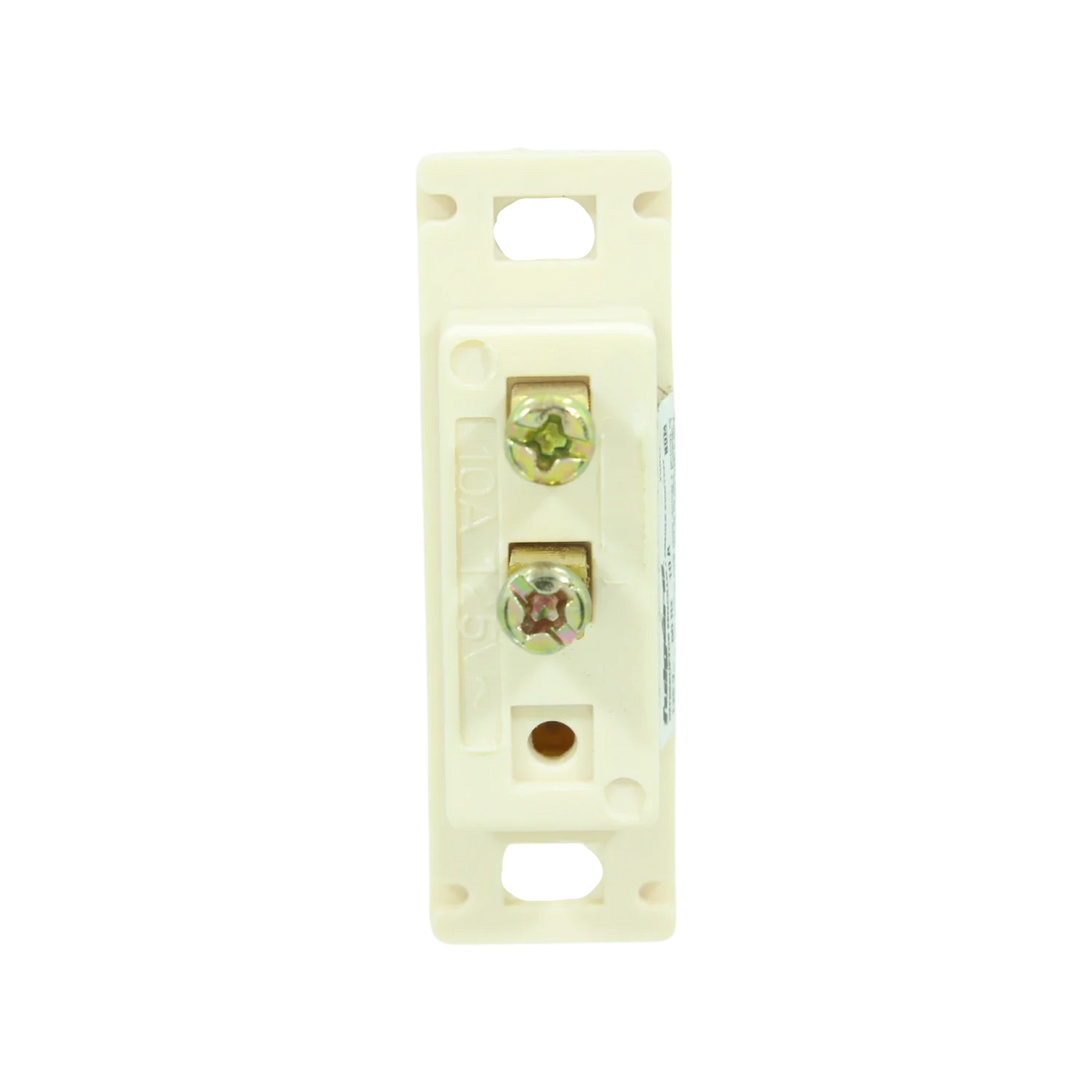 Apagador sencillo blanco Fulgore FU0699