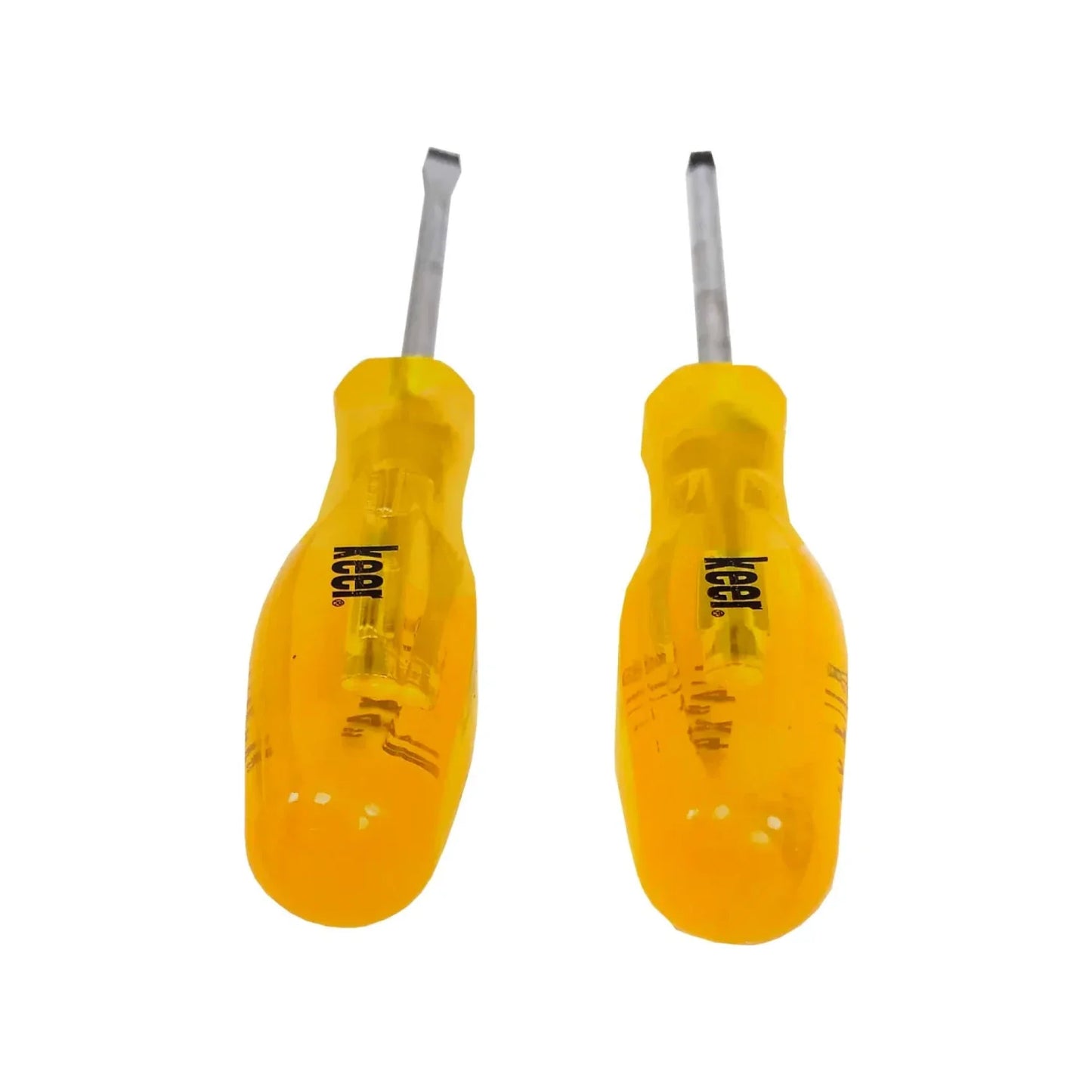 Desarmador juego de 2 piezas transparente Keer 6671