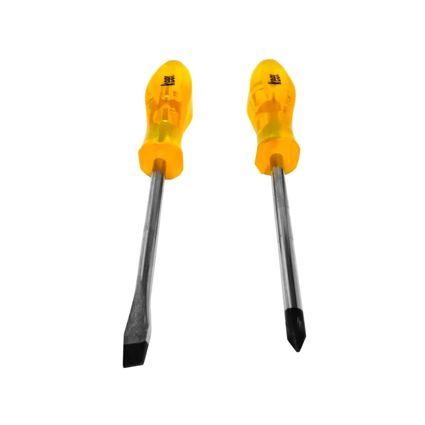 Desarmador juego de 2 piezas transparente Keer 6671