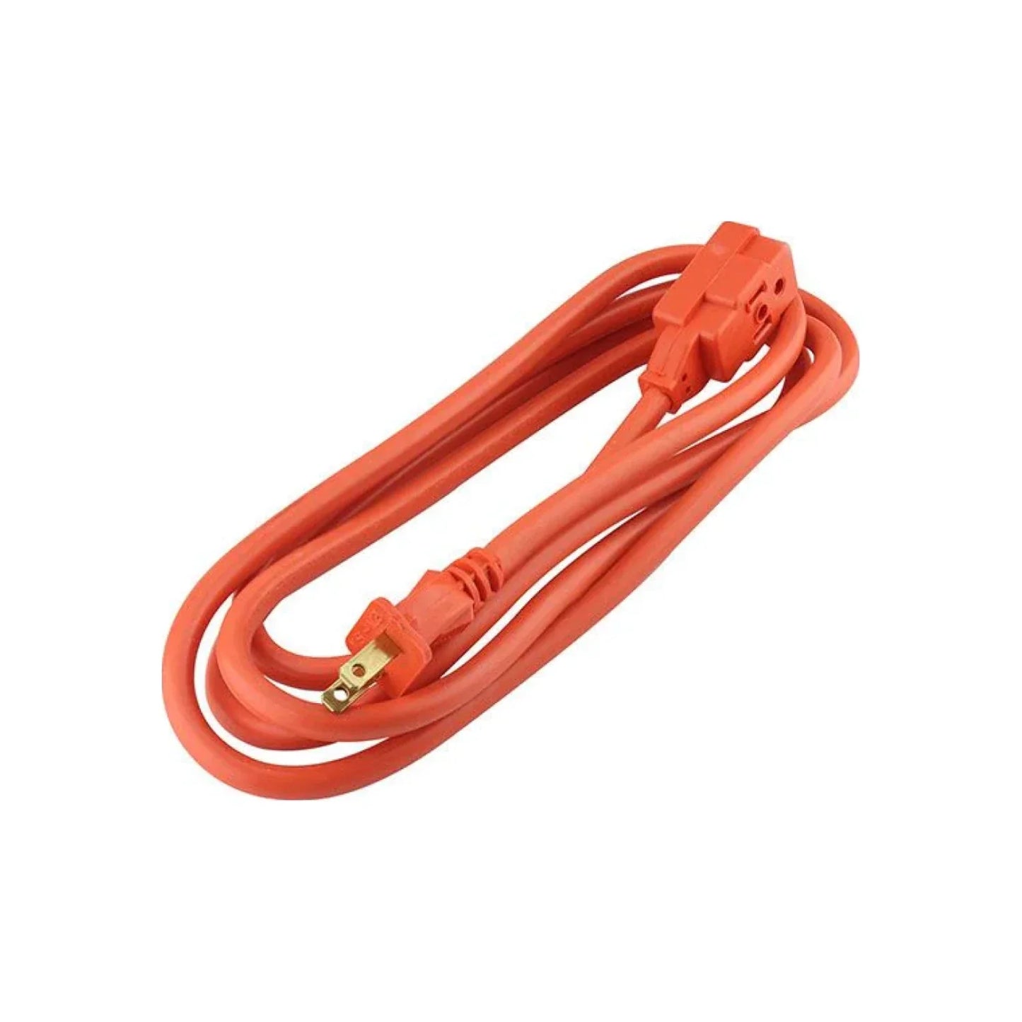 Extensión uso rudo 2 metros naranja Sanelec 2406