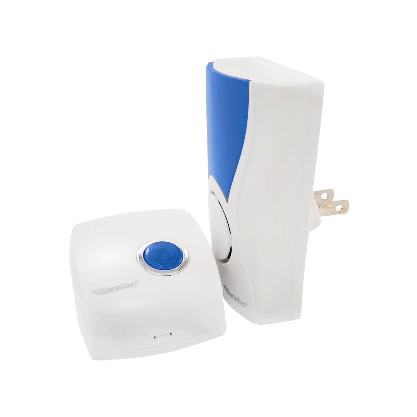 Timbre inalámbrico con clavija 32 melodías azul Sanelec 2637