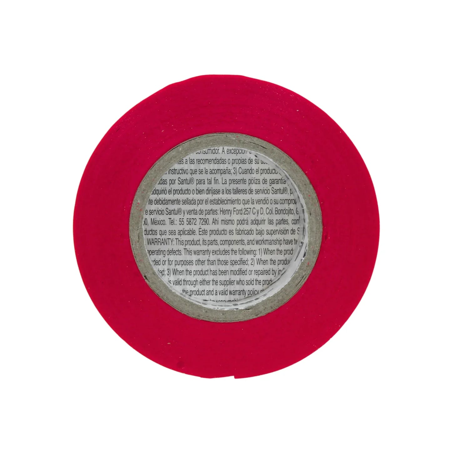 Cinta de aislar roja 18 m Sanelec 5760