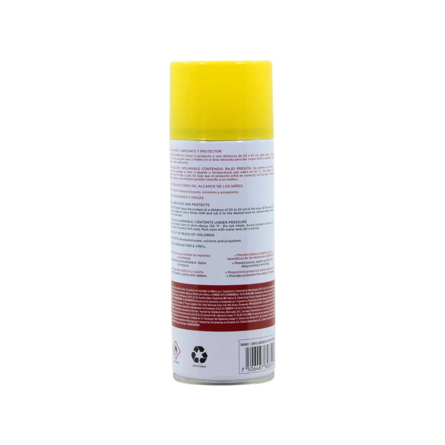 Abrillantador de interiores 400 ml Squirk