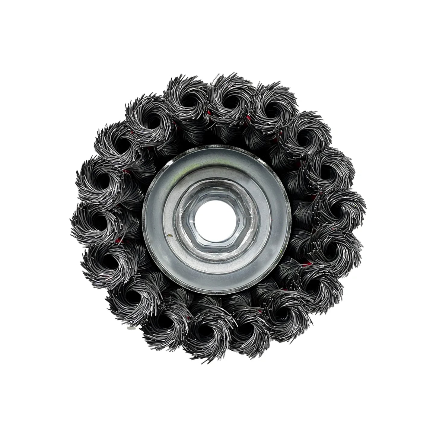 Carda de copa 3" x 5/8" para esmeriladora Santul 8590