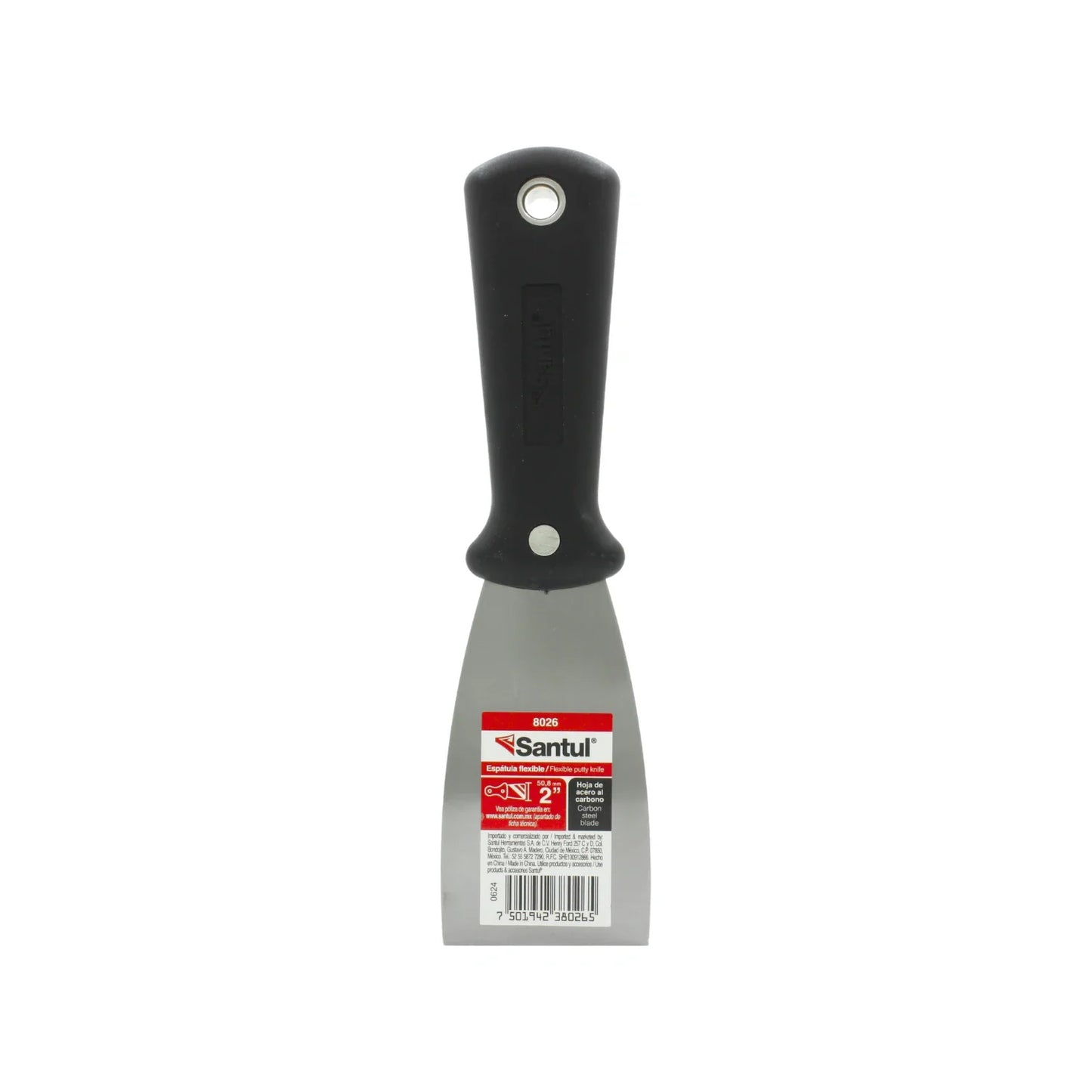 Espátula 2" mango de plástico Santul 8026