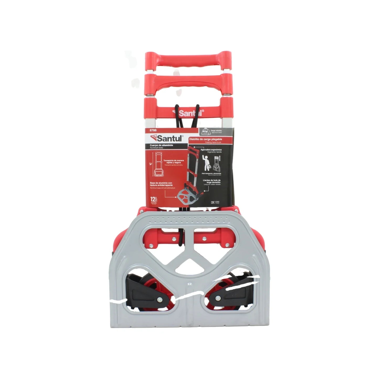Diablo de carga plegable aluminio 50 k Santul 8786