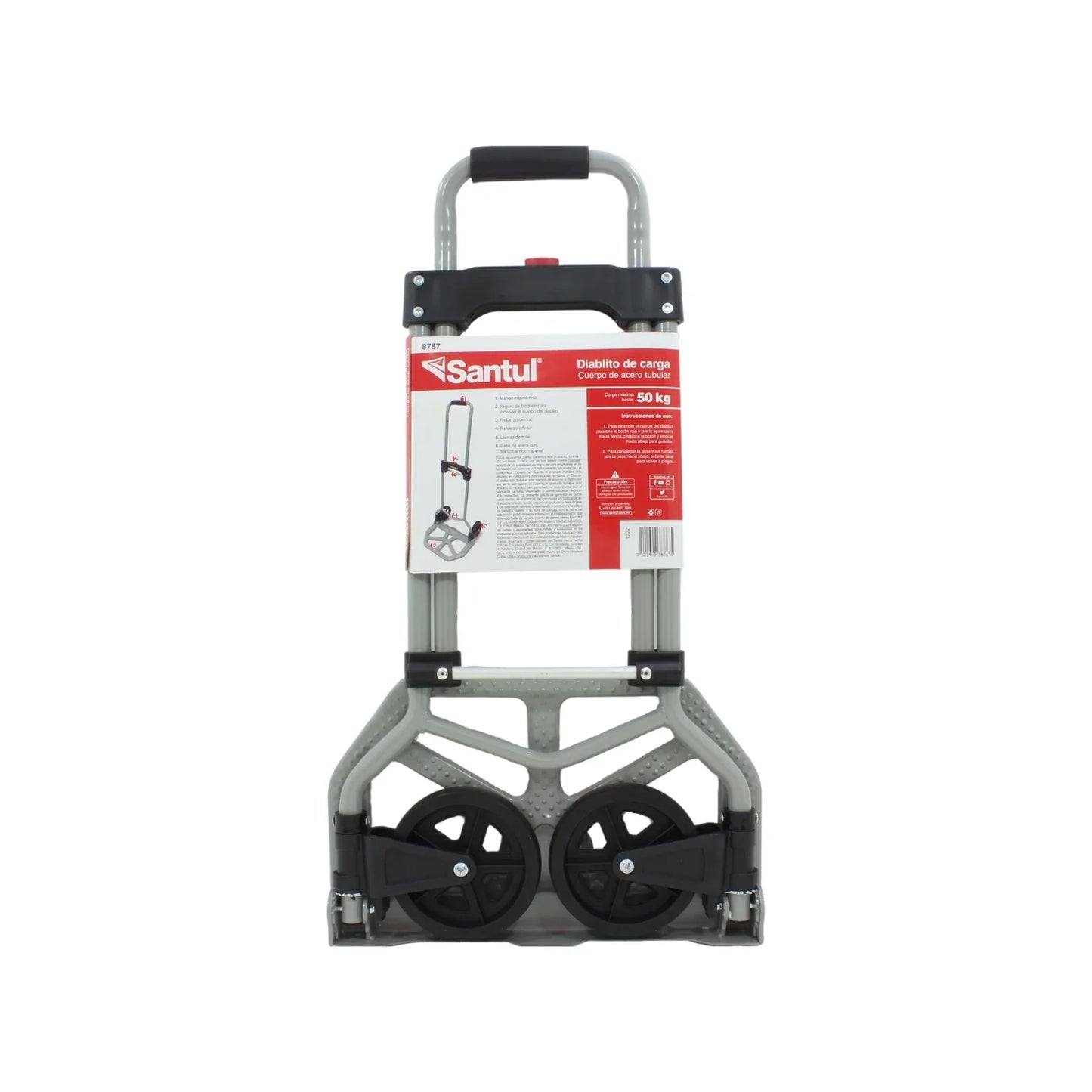 Diablo de carga plegable acero 50 k Santul 8787