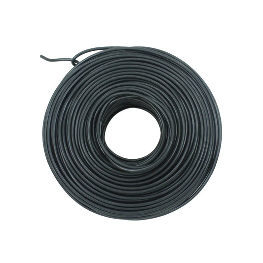 Cable eléctrico negro calibre 12 en rollo de 100 metros para instalaciones eléctricas
