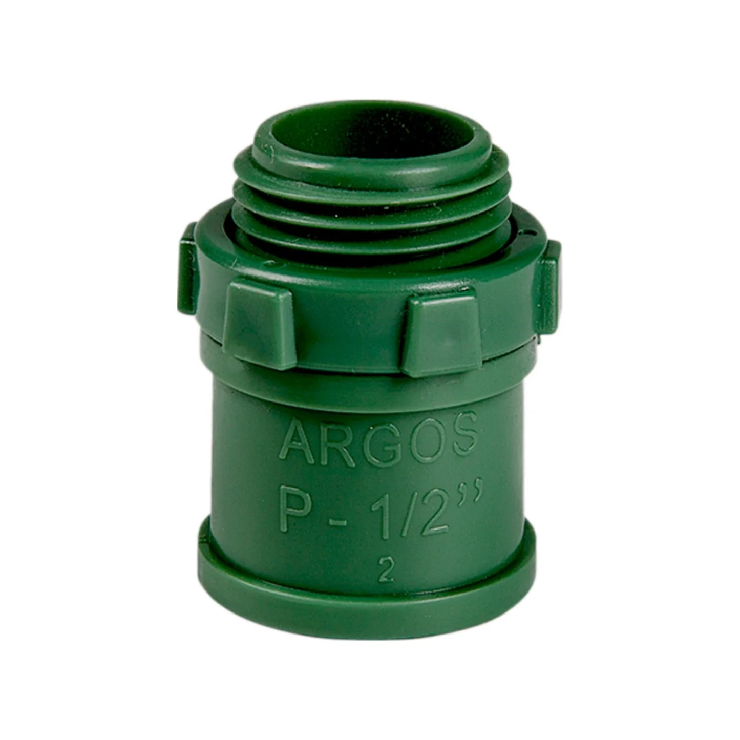 Conector conduit PVC 1/2" (13 mm) ligero Argos CNPL013
