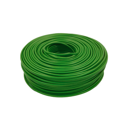 Rollo de cable eléctrico verde calibre #10 de 100 metros para instalaciones eléctricas