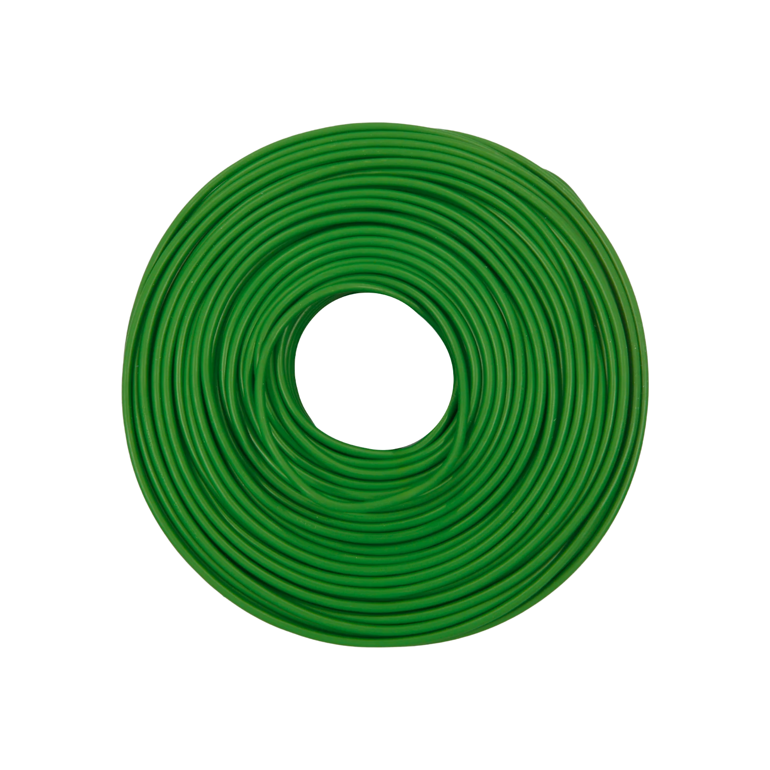 Cable eléctrico verde calibre 10, rollo de 100 metros para instalaciones residenciales e industriales