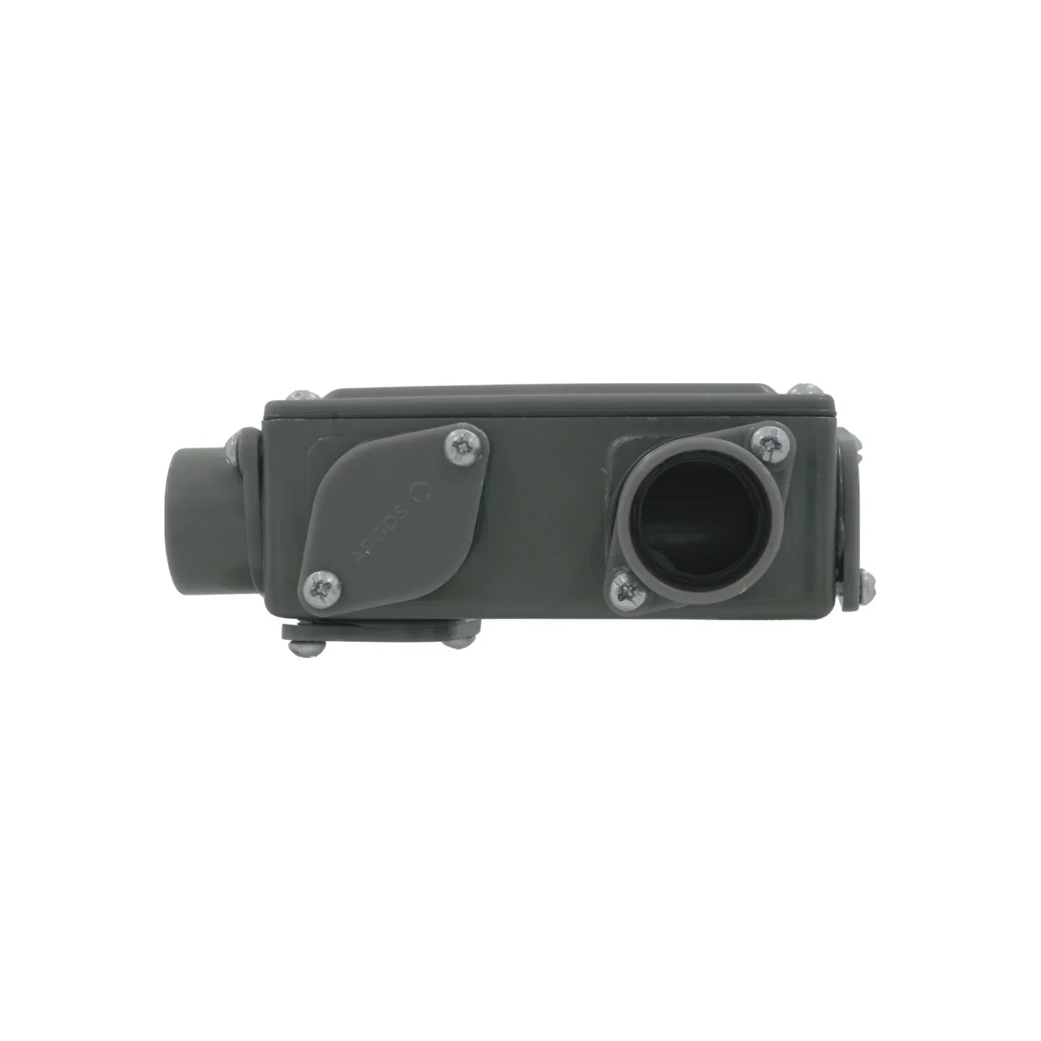 Conector condulet 3/4"(19 mm)-1/2" (13 mm) con cuerda gris Argos CDTR013G