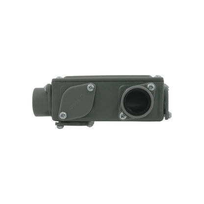 Conector condulet 3/4"(19 mm)-1/2" (13 mm) con cuerda gris Argos CDTR013G