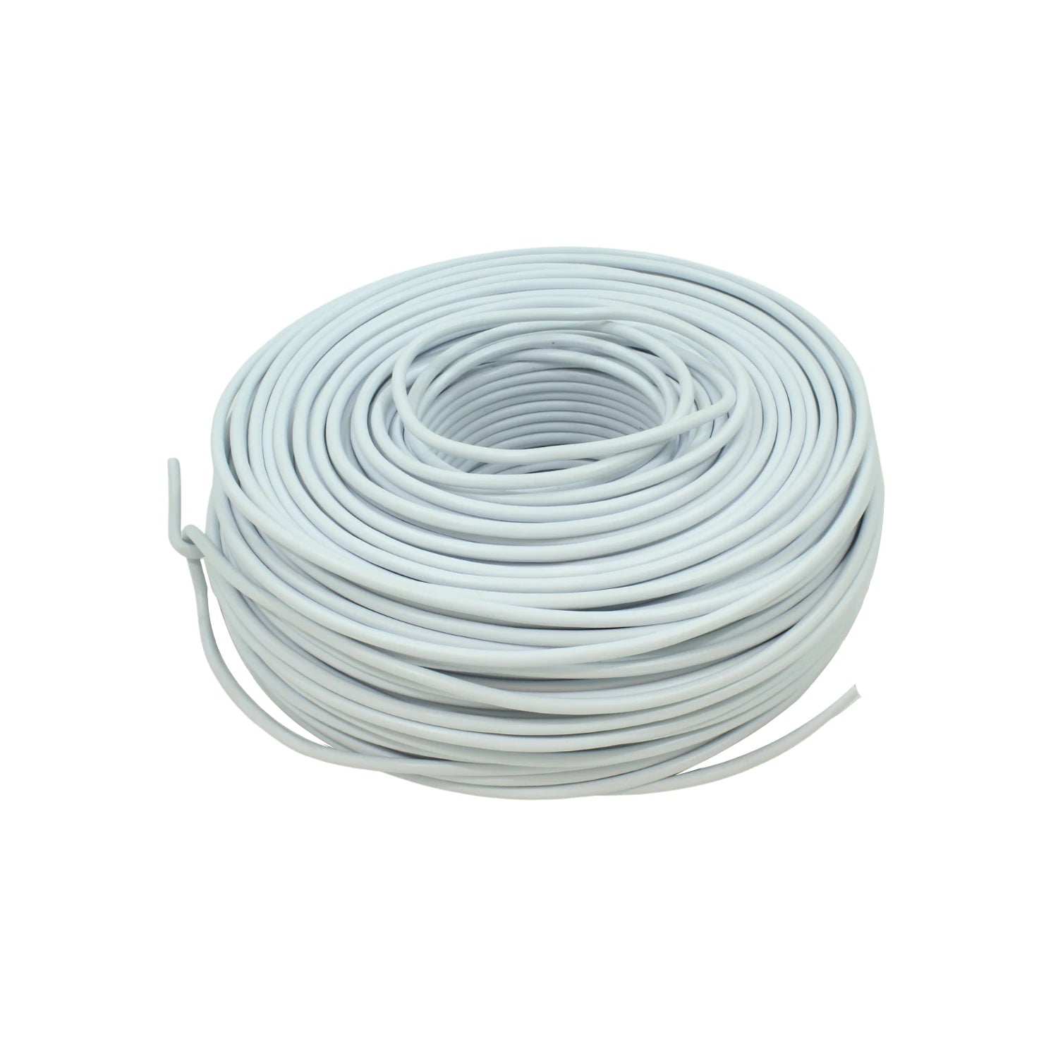 Cable eléctrico blanco calibre 12 en rollo para instalaciones residenciales