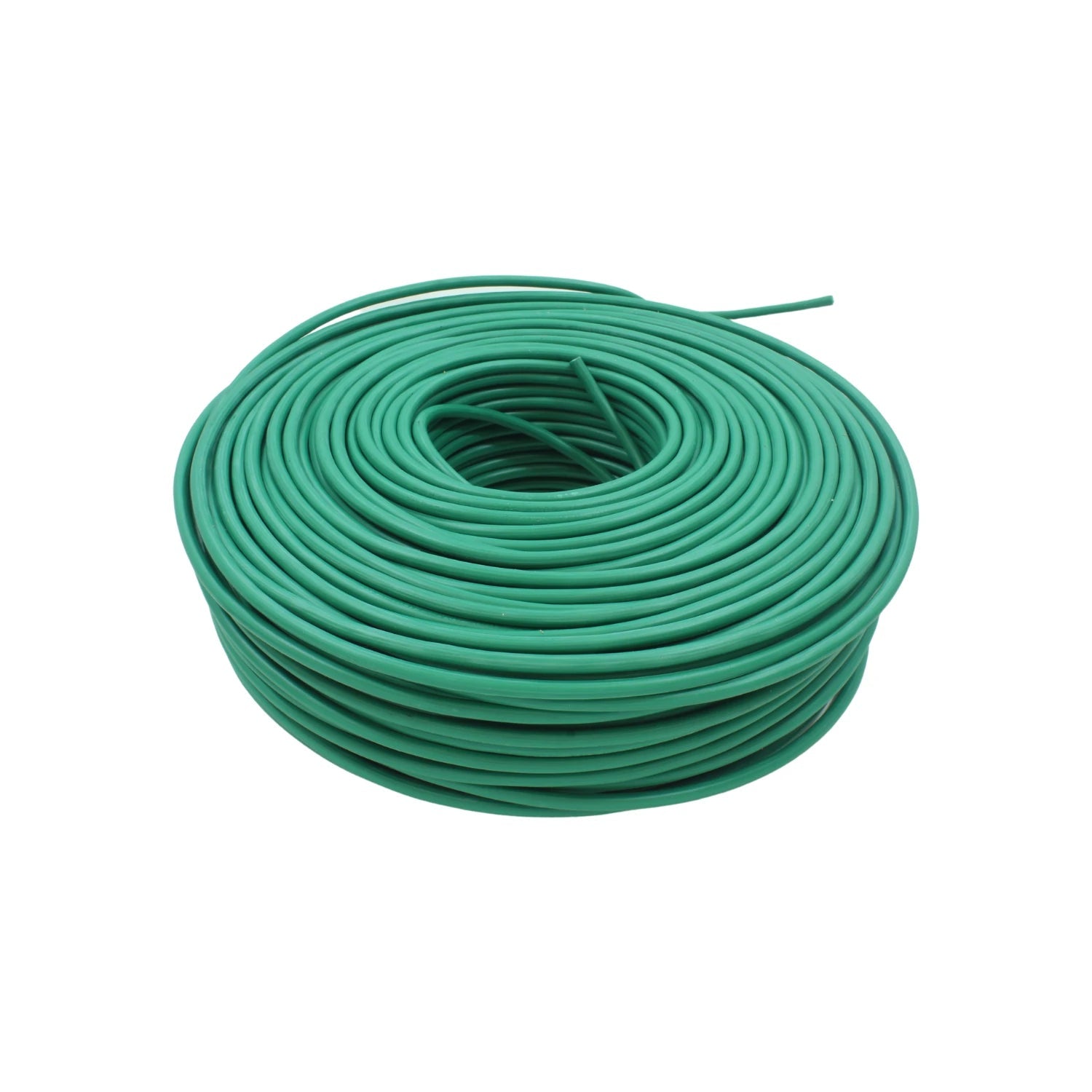 Cable eléctrico verde calibre 14, rollo de 100 metros para instalaciones residenciales o comerciales
