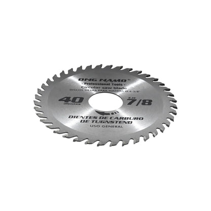 Disco sierra circular 7/8" de 40 dientes Ong namo 440