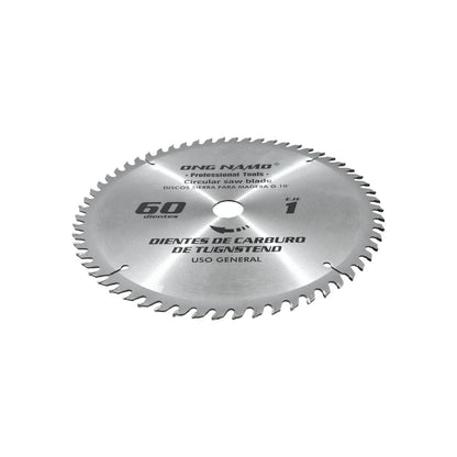 Disco sierra circular 10" de 60 dientes Ong namo 1060