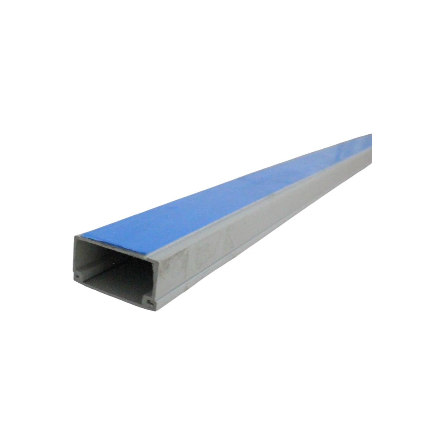 Canaleta blanca adhesiva 3 vías 17x37mm para organización y protección de cables eléctricos